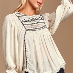 Free People Cypress Avenue blouse